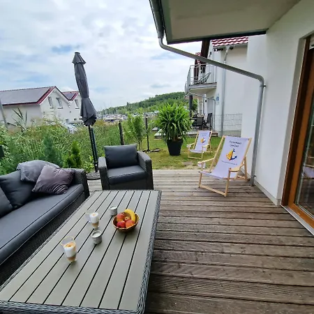 Nyaraló Seezeit Direkt Am Geiseltalsee Mit Sauna Und Fahrradgarage Mücheln