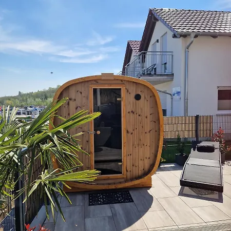 Seezeit Direkt Am Geiseltalsee Mit Sauna Und Fahrradgarage Nyaraló Mücheln