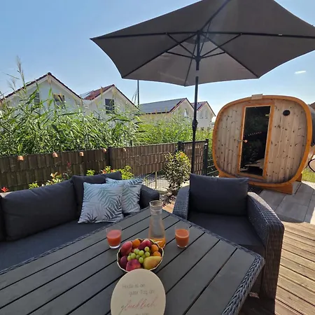 Seezeit Direkt Am Geiseltalsee Mit Sauna Und Fahrradgarage Holiday home Mucheln