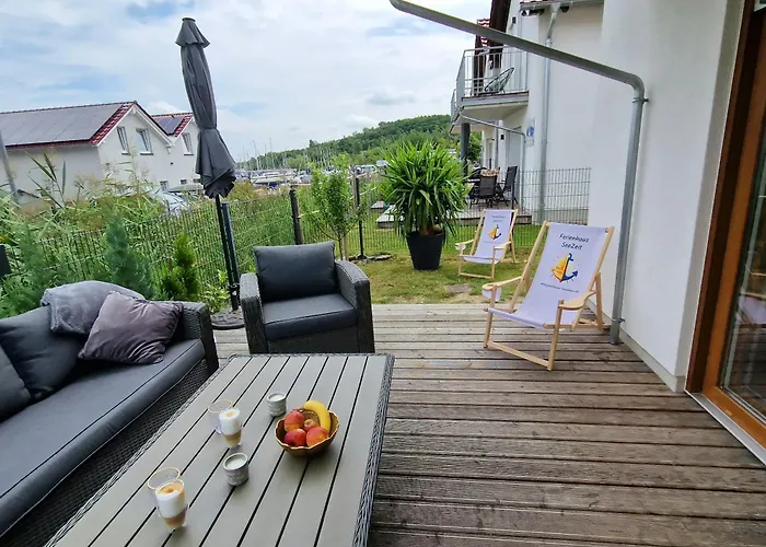 Nyaraló Seezeit Direkt Am Geiseltalsee Mit Sauna Und Fahrradgarage Mücheln