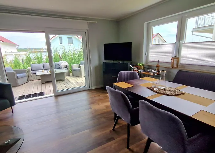 Nyaraló Seezeit Direkt Am Geiseltalsee Mit Sauna Und Fahrradgarage Mücheln