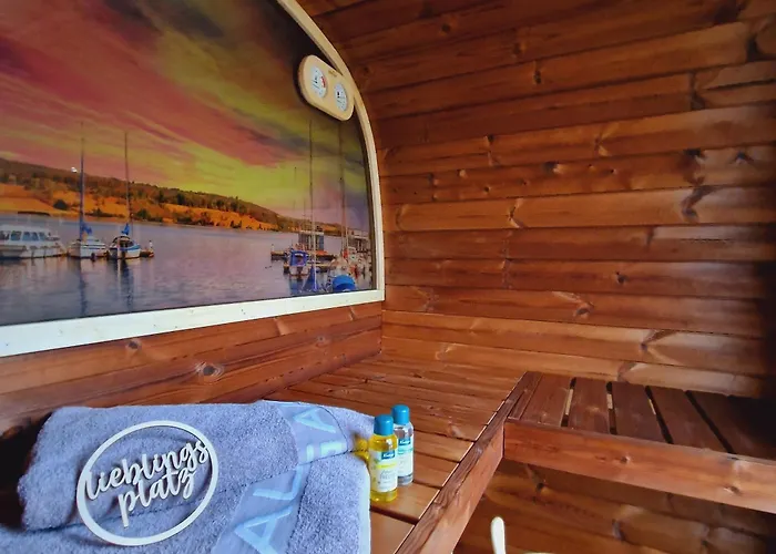 Seezeit Direkt Am Geiseltalsee Mit Sauna Und Fahrradgarage